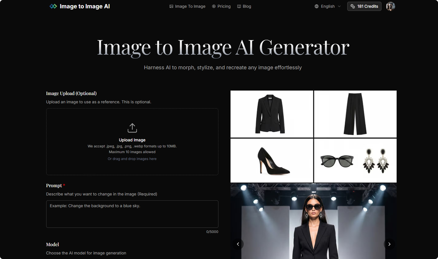 Image to Image AI Gallery Image