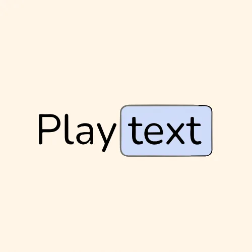PlayText Logo